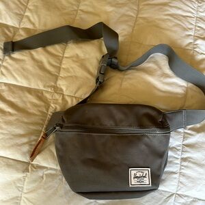 Brand New Herschel Gray Belly Pack